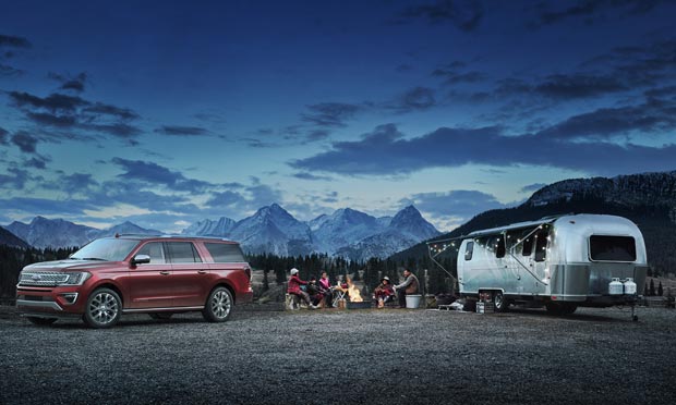 2019 Ford Expedition Platinum and Camper