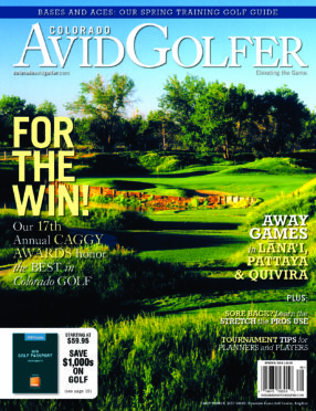 April 2019 Colorado AvidGolfer Magazine Cover