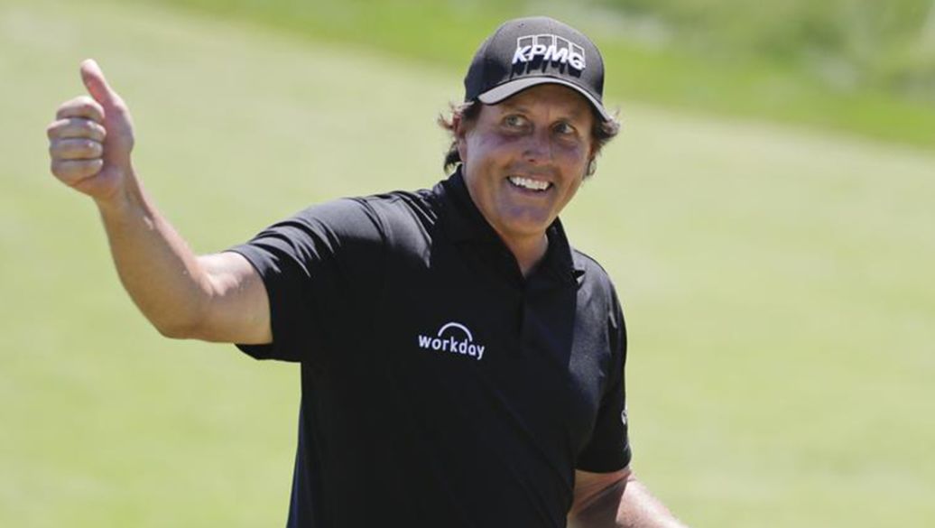 Phil Mickelson, the short game master.