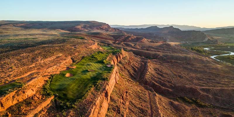 Sand Hollow Resorts, Championship Course - Par-4 13th