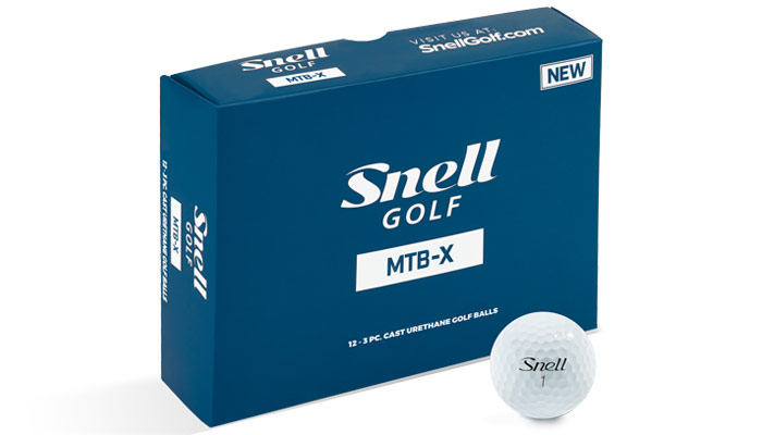 Snell Golf MTB-X Golf Ball - White