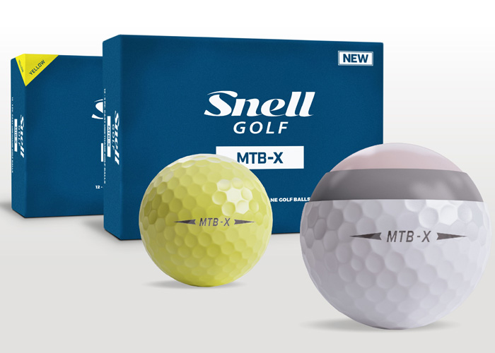 New Snell Golf MTB-X Golf Balls