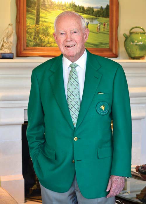 Jack Vickers wearing the green Castle Pines blazer