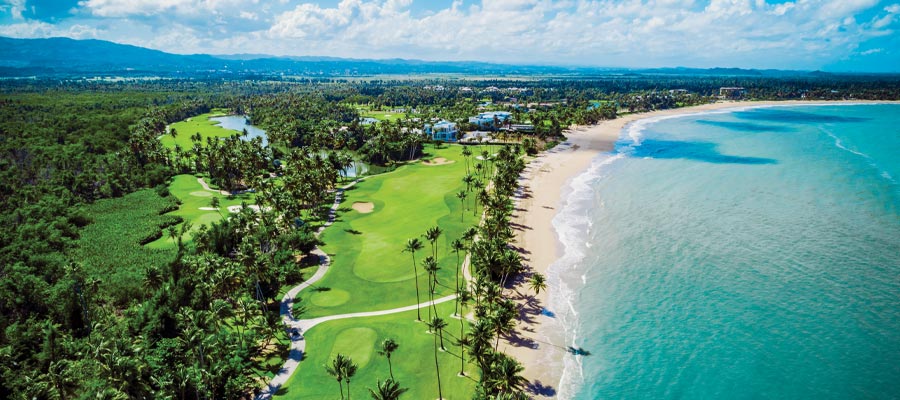 VAMOS A LA PLAYA: The Bahia Beach Resort Golf Club at St. Regis Bahia Beach.
