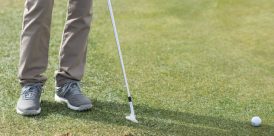Learn to deal with bad shots on the course, like flubbed chips.