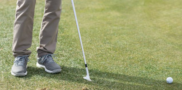 Learn to deal with bad shots on the course, like flubbed chips.