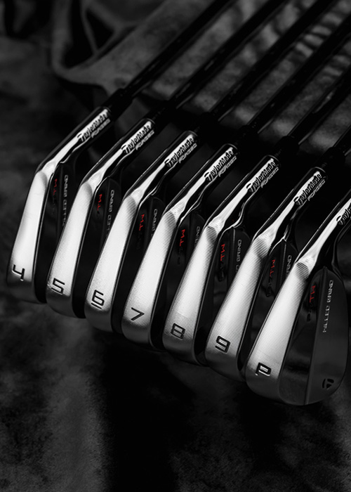 A set of P&TW Irons from TaylorMade