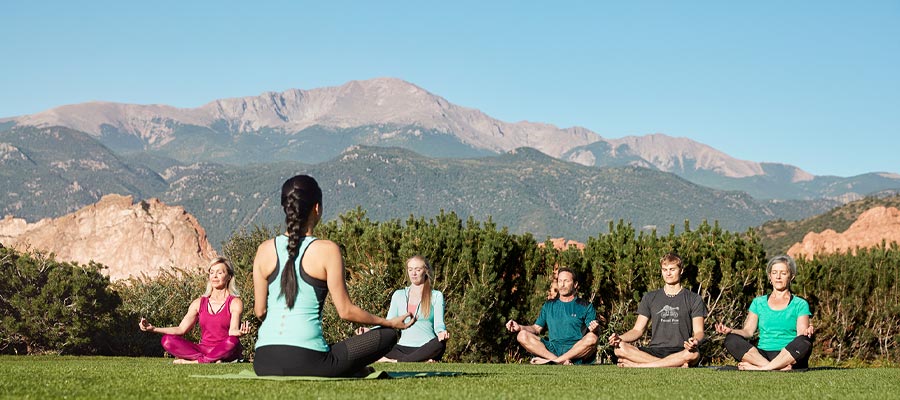 Yoga at Garden of the Gods Club - Colorado Springs, Colorado