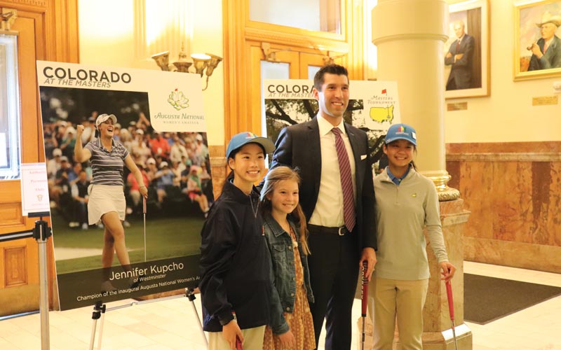 Colorado Golf Coalition's Annual Golf Day at the State Capitol