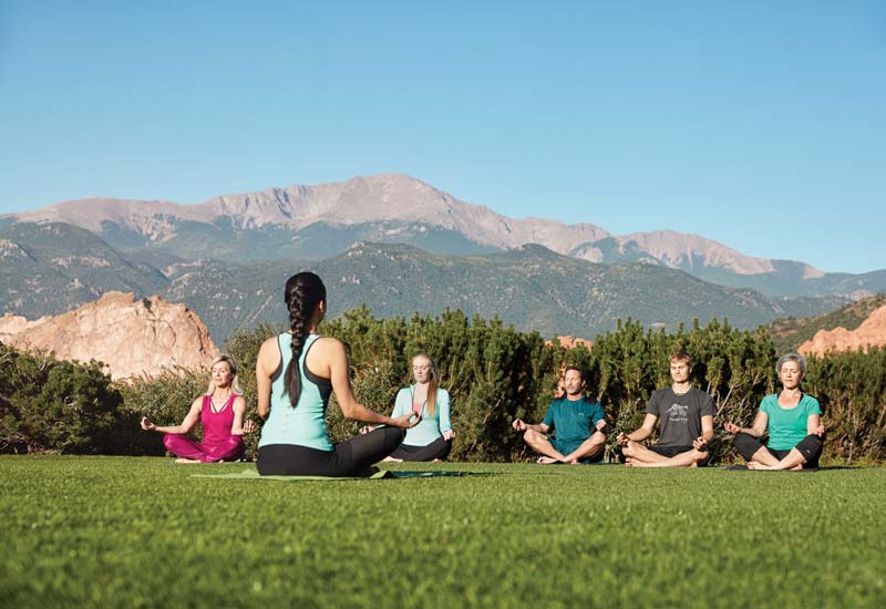 Yoga at Garden of the Gods Resort