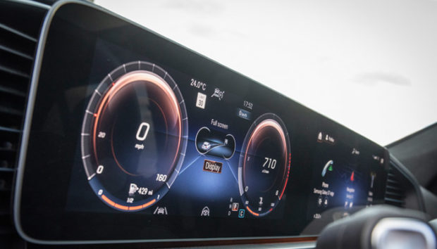 All-glass dashboard