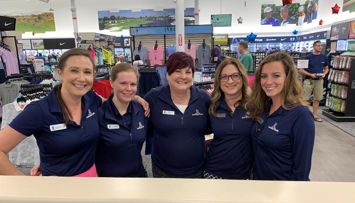The women of the PGA TOUR Superstore