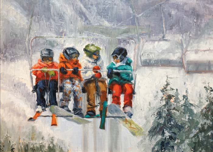 "Ski Buddies"