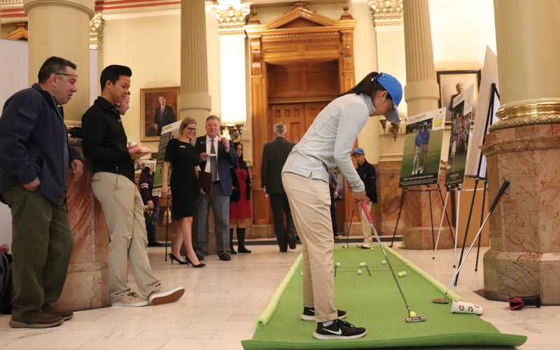 Colorado Golf Coalition's Annual Golf Day at the State Capitol