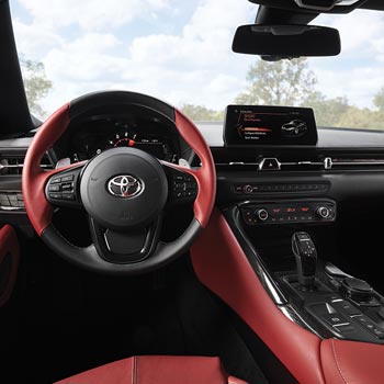 2020 Toyota Supra interior