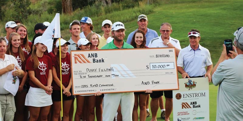 PAYDAY: Utah pro Dusty Fielding shot 17-under to win the 2015 RMO.