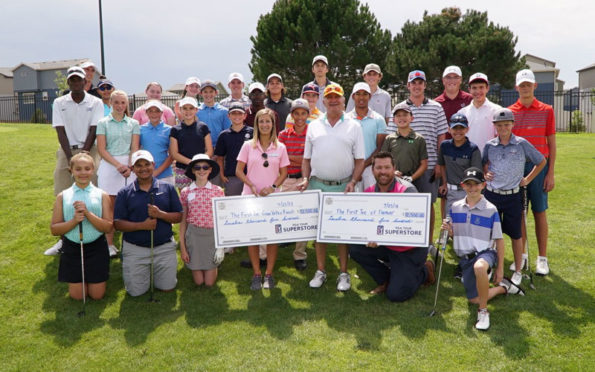 PGATSS presents check to First Tee of Denver