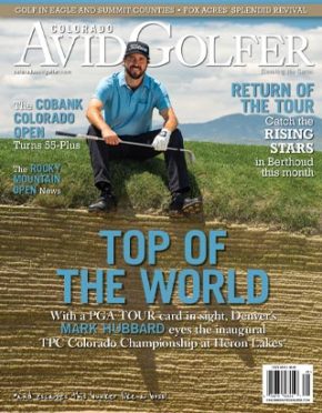 July 2019 Colorado AvidGolfer Cover