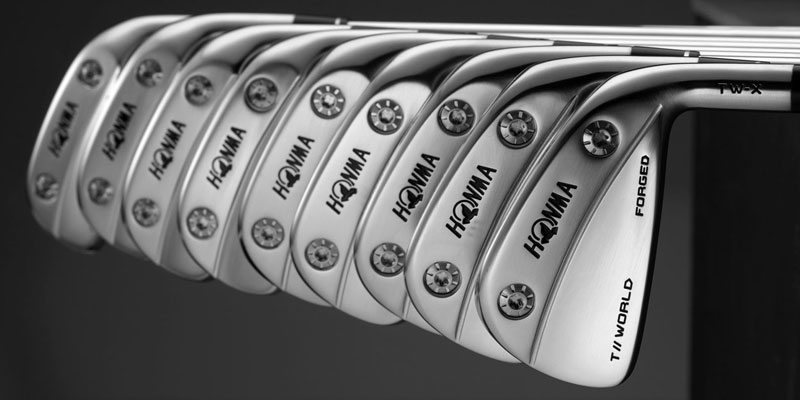 The new Honma T//World-X (TW-X) irons are available to the public