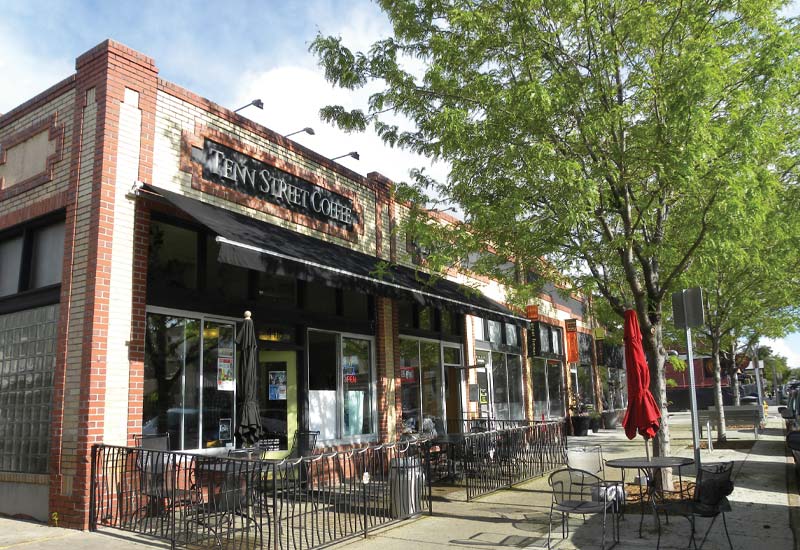 Tennyson Streets shops near the 5390' community