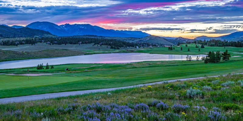 Keystone Resort at Sunset