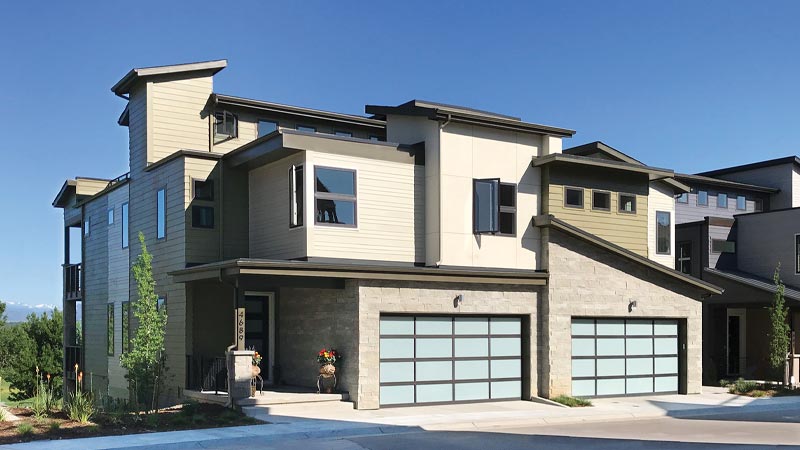 A house in the 5390' Community in north Denver.