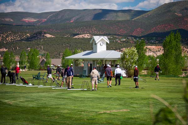 Practice facility at Eagle Ranch Golf Club