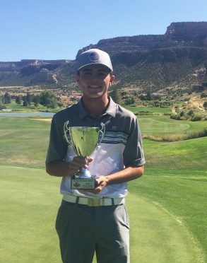 University of Wyoming sophomore Tyler Severin of Johnstown took low amateur honors in Rocky Mountain Open