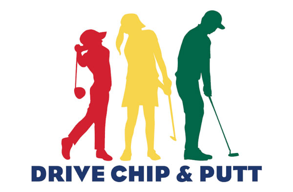 Drive, Chip and Putt logo