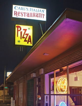 A North Denver institution for more than 65 years, Carl’s Pizza dishes up classic pies.