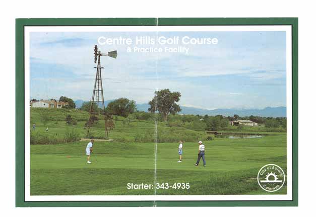Old Antelope Hills Golf Course scorecard