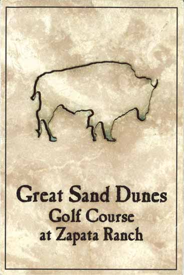 Great Sand Dunes Golf Course at Zapata Ranch