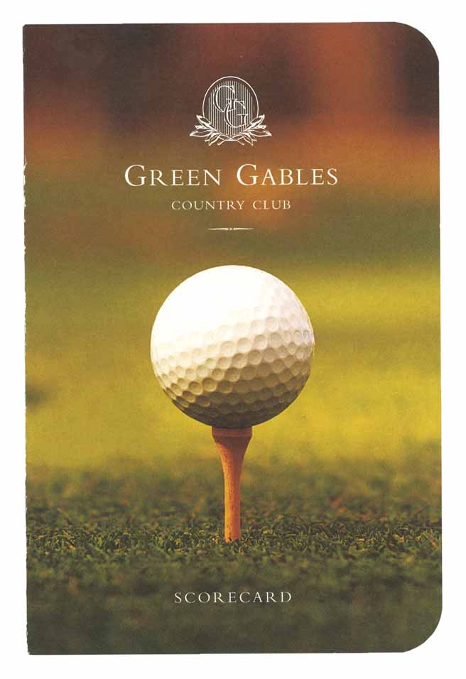 Old Green Gables scorecard