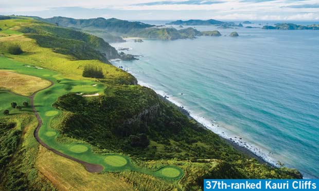 Kauri Cliffs in New Zealand