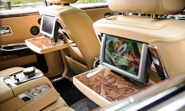 Rolls-Royce Ghost Series II back seat