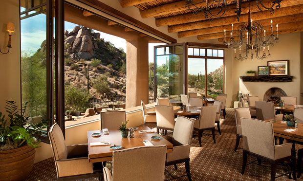 Dining space at Desert Highlands