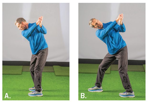 Finishing Position stretches used to improve mobility