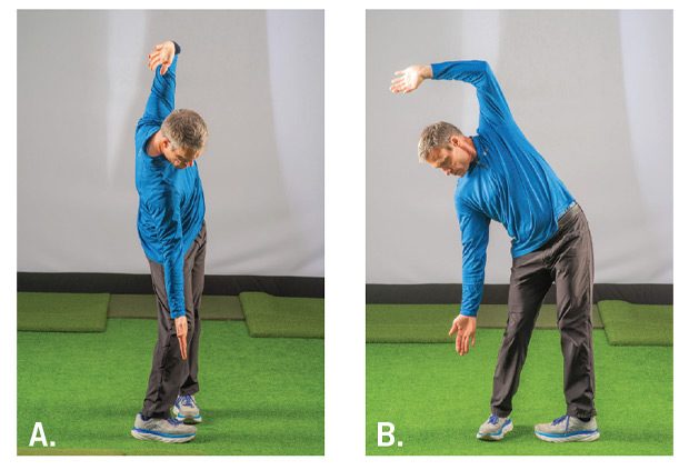 Impact Position stretches used to improve mobility