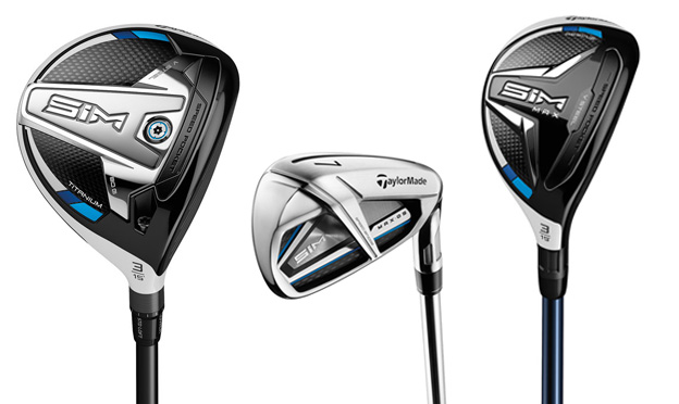 TaylorMade SIM fairway metal, rescue and iron models