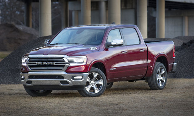 2019 Ram 1500 Longhorn from the front