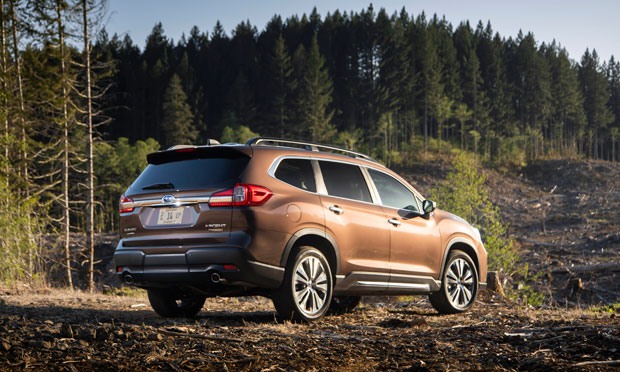 the rear of the 2019 Subaru Ascent