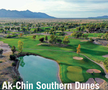 Ak-Chin Southern Dunes in Maricopa, Arizona is a great place to play during Spring Training