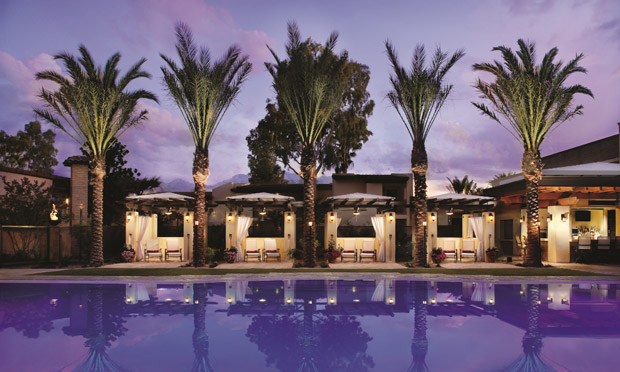 poolside at the Omni Tucson National Resort