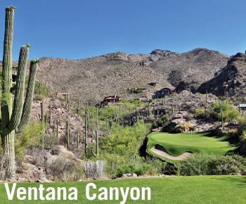 The Lodge at Ventana Canyon is a great place to play during Spring Training