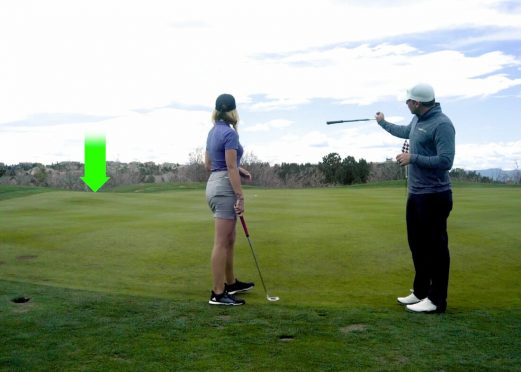 A GOLFTEC coach details how to effectively read a green