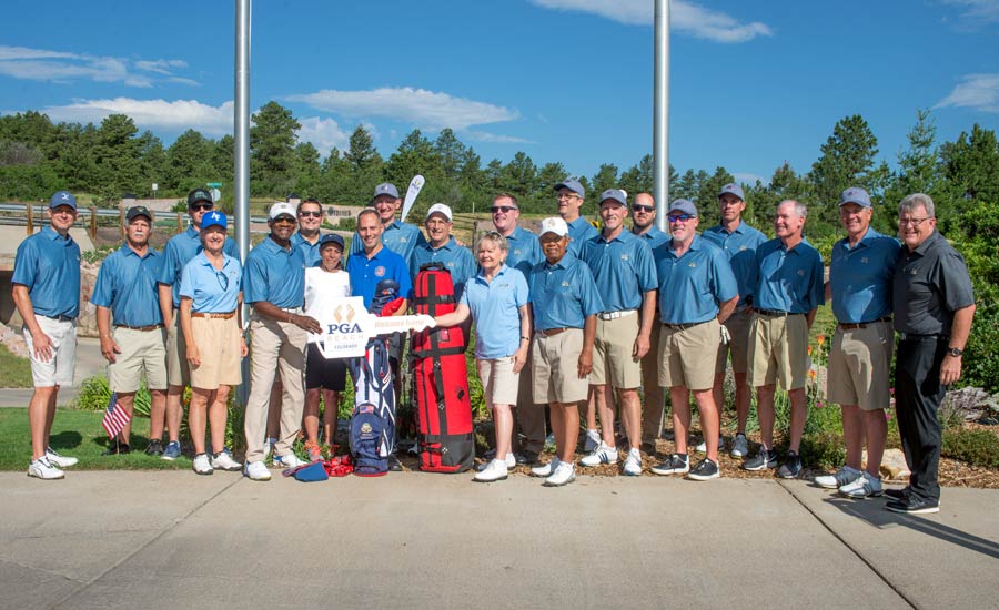 The key ceremony at the 2019 PGA Reach Foundation Pro-Am