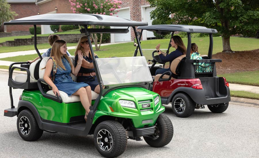 Club Car Onward two and four passenger models