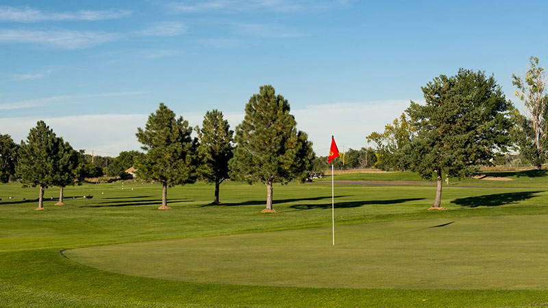 Golden’s Applewood Golf Course is letting golfers ride and walk with specific restrictions.