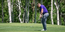 Awedge shot from a GOLFTEC coach
