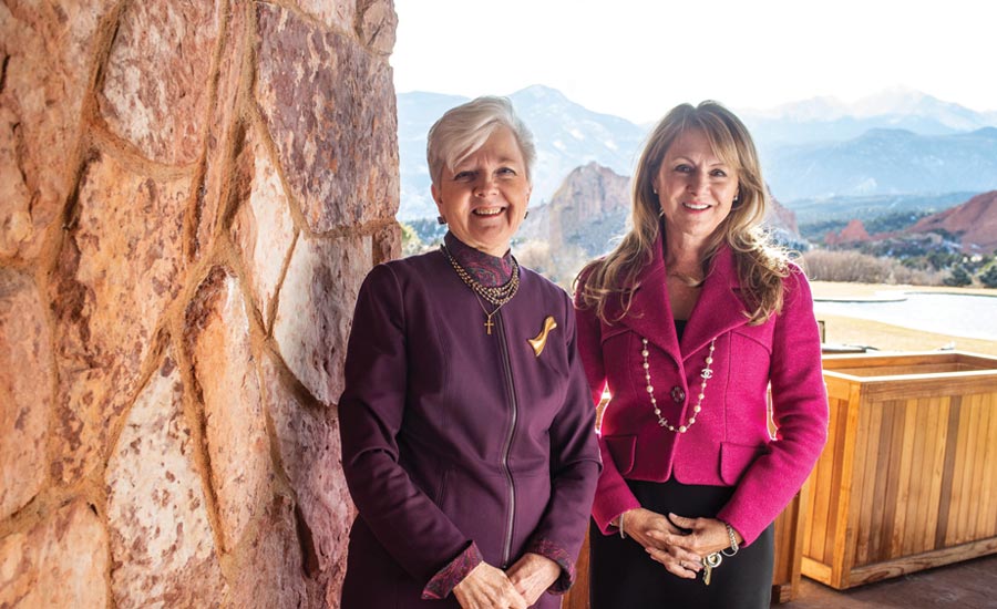 Brenda Smith & Judy Mackey, owners of Garden of the Gods Club & Resort